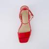 imageCUSHIONAIRE Womens Cherry platform dress sandal Memory Foam and Wide Widths AvailableRed Patent