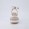 imageCUSHIONAIRE Womens Cherry platform dress sandal Memory Foam and Wide Widths AvailableSilver