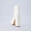 imageCUSHIONAIRE Womens Dish heel boot Memory Foam Wide Widths AvailableIvory