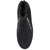 imageCUSHIONAIRE Womens Heaven Hidden Wedge Faux Shearling Sneaker Memory FoamBlack