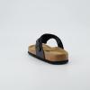 imageCUSHIONAIRE Womens Leah Cork Footbed Sandal With ComfortBlack Oily