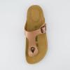 imageCUSHIONAIRE Womens Leah Cork Footbed Sandal With ComfortGold