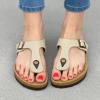 imageCUSHIONAIRE Womens Leah Cork Footbed Sandal With ComfortStone