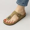 imageCUSHIONAIRE Womens Leah Cork Footbed Sandal With ComfortTaupe