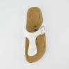 imageCUSHIONAIRE Womens Leah Cork Footbed Sandal With ComfortWhite