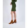 imageCUSHIONAIRE Womens Neely Stretch bootie Memory Foam and Wide Widths AvailableIvory