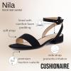 imageCUSHIONAIRE Womens Nila one band low block heel sandal Wide Widths AvailableBlack