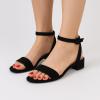 imageCUSHIONAIRE Womens Nila one band low block heel sandal Wide Widths AvailableBlack