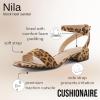 imageCUSHIONAIRE Womens Nila one band low block heel sandal Wide Widths AvailableLeopard