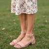 imageCUSHIONAIRE Womens Nila one band low block heel sandal Wide Widths AvailableRed