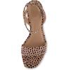 imageCUSHIONAIRE Womens Nila one band low block heel sandal Wide Widths AvailableSpotted Cheetah