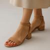 imageCUSHIONAIRE Womens Nila one band low block heel sandal Wide Widths AvailableTaupe