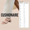 imageCUSHIONAIRE Womens Onyx braided Heel Sandal Memory Foam Wide Widths AvailableBlack