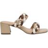 imageCUSHIONAIRE Womens Onyx braided Heel Sandal Memory Foam Wide Widths AvailableTan Multi