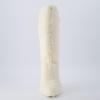 imageCUSHIONAIRE Womens Posh Faux Shearling Furry Boot with Stiletto Heel Memory Foam Wide Widths AvailableBeige Fur