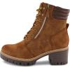 imageCUSHIONAIRE Womens Ramsey Lace up boot Memory Foam Wide Widths AvailableTan
