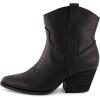 imageCUSHIONAIRE Womens Rocky Western boot with stitch detailing and Memory Foam padding Wide Widths AvailableBlack