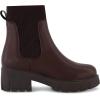 imageCUSHIONAIRE Womens Sparks slip on chelsea boot Memory Foam Wide Widths AvailableChocolate