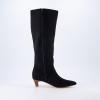 imageCUSHIONAIRE Womens Stiles high kitten heel boot with Memory FoamBlack