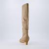 imageCUSHIONAIRE Womens Stiles high kitten heel boot with Memory FoamTaupe