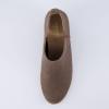 imageCUSHIONAIRE Womens Tito Wedge Bootie  Soft Vegan Suede Memory Foam Wide Width AvailableTaupe
