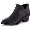 imageCUSHIONAIRE Rodeo Pointed Toe Cowgirl Boots  Sleek Profile Western Cowboy Boots for Women with Secure Back ZipperBlack