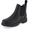 imageCUSHIONAIRE Womens Britain slip on chelsea boot Memory Foam Wide Widths AvailableBlack Nappa