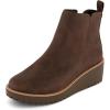imageCUSHIONAIRE Womens Ilena wedge boot Memory Foam Wide Widths AvailableBrown