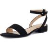 imageCUSHIONAIRE Womens Nila one band low block heel sandal Wide Widths AvailableBlack