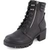imageCUSHIONAIRE Womens Ramsey Lace up boot Memory Foam Wide Widths AvailableBlack