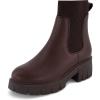 imageCUSHIONAIRE Womens Sparks slip on chelsea boot Memory Foam Wide Widths AvailableChocolate