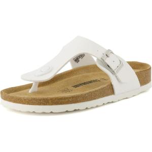imageCUSHIONAIRE Womens Leah Cork Footbed Sandal With ComfortWhite