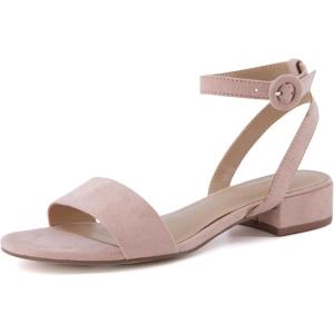 imageCUSHIONAIRE Womens Nila one band low block heel sandal Wide Widths AvailableBlush