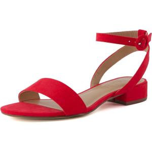 imageCUSHIONAIRE Womens Nila one band low block heel sandal Wide Widths AvailableRed