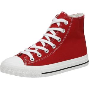 imageCUSHIONAIRE Womens Vance high top Canvas Sneaker Memory FoamRed