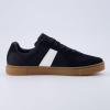 imageCUSHIONAIRE Bailey Womens Retro Sneaker Classic Everyday Sneakers for Women with Sleek Rounded Toe and Memory FoamBlackWhite