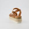 imageCUSHIONAIRE Melissa Espadrille Platform Sandals For Women with Adjustable Ankle Strap and Memory Foam InsoleComfortable Womens Sandals for SummerTan