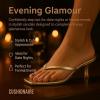 imageCUSHIONAIRE Miami Thong Dressy Kitten Heel Sandals for Women Wide Widths AvailableTan