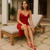 imageCUSHIONAIRE Miami Thong Dressy Kitten Heel Sandals for Women Wide Widths AvailableTan
