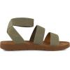 imageCUSHIONAIRE Womens Indego Stretch SandalOlive