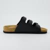 imageCUSHIONAIRE Womens Lela Cork footbed Sandal with ComfortBlack Nappa