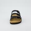 imageCUSHIONAIRE Womens Lela Cork footbed Sandal with ComfortBlack Nappa