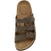 imageCUSHIONAIRE Womens Lela Cork footbed Sandal with ComfortBrown Rugged