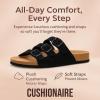 imageCUSHIONAIRE Womens Lela Cork footbed Sandal with ComfortStone