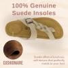 imageCUSHIONAIRE Womens Libby Cork footbed Sandal with Comfort and Wide Widths AvailableStone