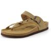 imageCUSHIONAIRE Womens Libby Cork footbed Sandal with Comfort and Wide Widths AvailableTaupe