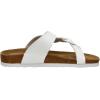 imageCUSHIONAIRE Womens Libby Cork footbed Sandal with Comfort and Wide Widths AvailableWhite
