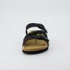 imageCUSHIONAIRE Womens Lizzy Cork Footbed Sandal  Comfortable Adjustable Straps Arch Support Wide Widths Available Boho Chic Summer SlidesBlack