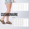 imageCUSHIONAIRE Womens Lizzy Cork Footbed Sandal  Comfortable Adjustable Straps Arch Support Wide Widths Available Boho Chic Summer SlidesBrown