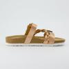 imageCUSHIONAIRE Womens Lizzy Cork Footbed Sandal  Comfortable Adjustable Straps Arch Support Wide Widths Available Boho Chic Summer SlidesRose Gold